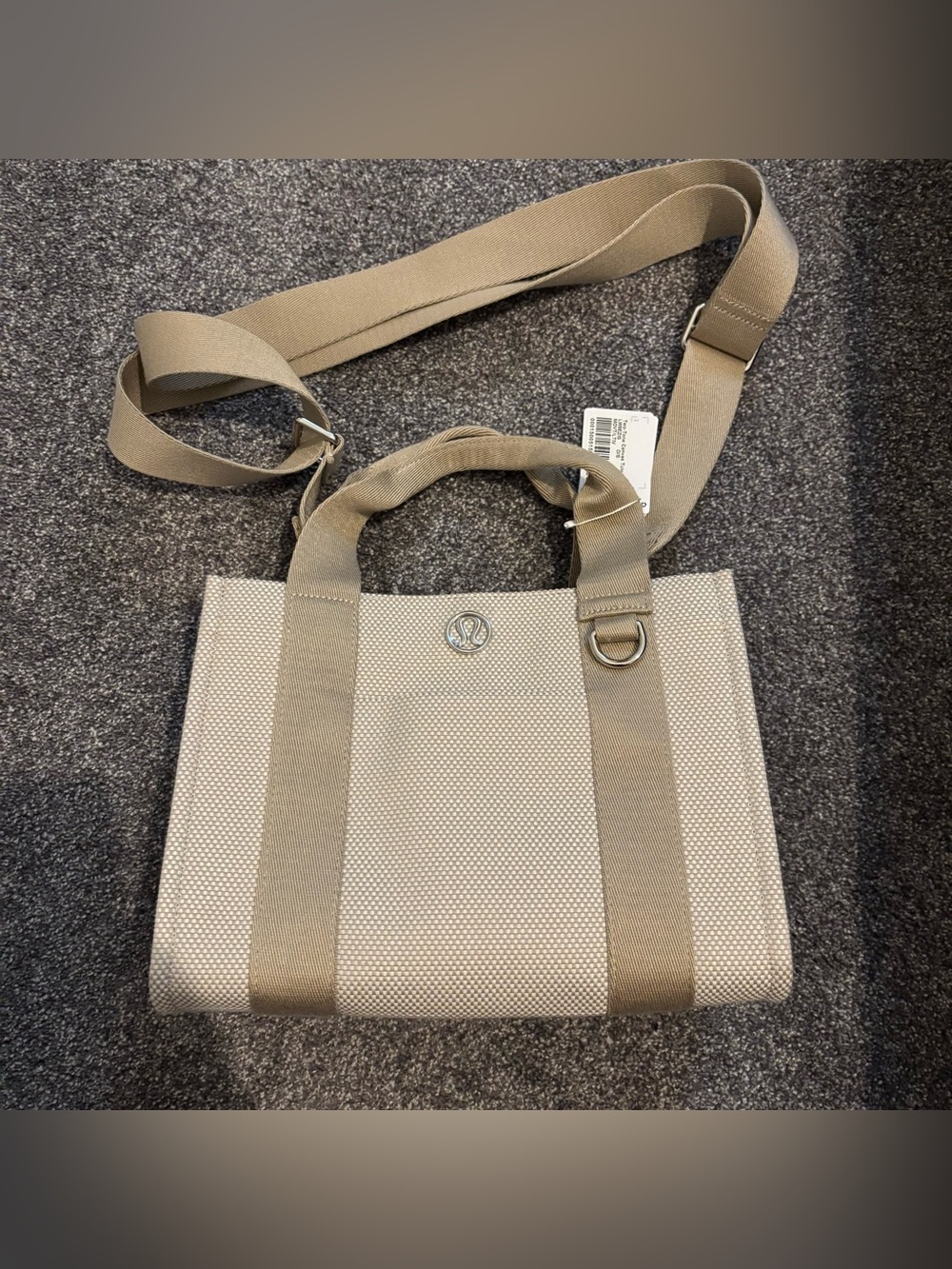 Lululemon Two-Tone Canvas Mini Tote Bag 4.5L NWT New with tags!